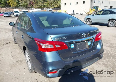 2017 Nissan Sentra Sv from USA, damaged, VIN 3N1AB7AP9HY267161